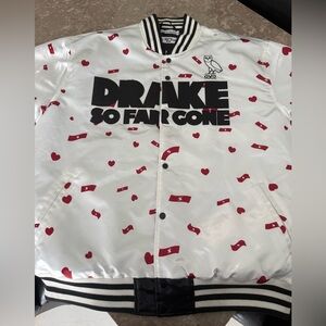 OVO Drake So Far Gone 2009 Album Promo Satin Varsity Jacket Headgear Classics
